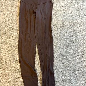Aerie Offline Dark Brown High-Rise Leggings